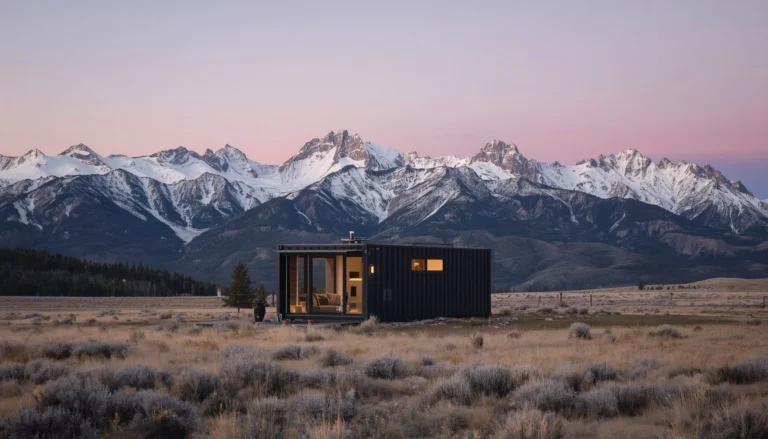 shipping container cabin